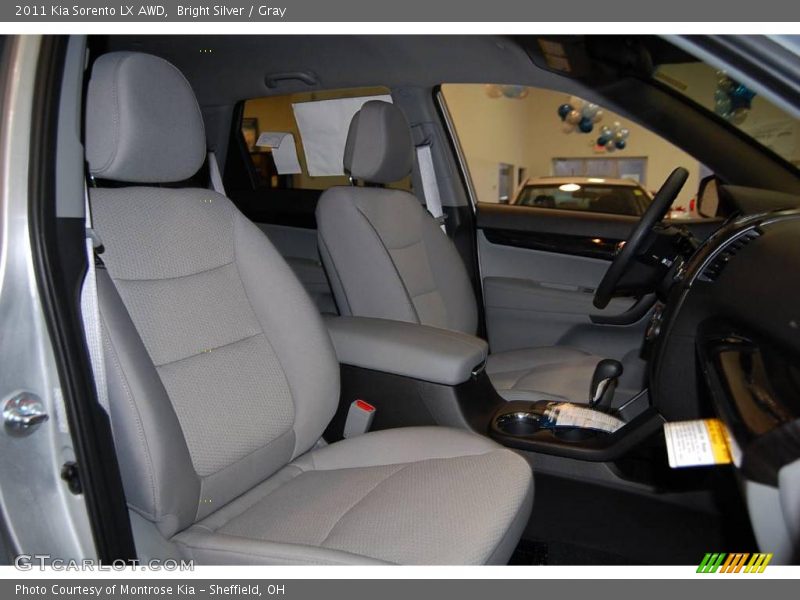 Bright Silver / Gray 2011 Kia Sorento LX AWD