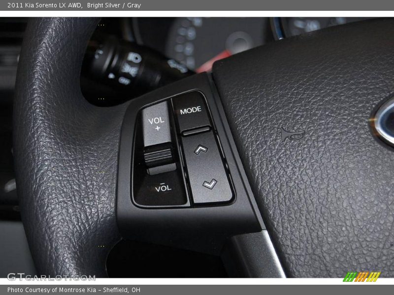 Bright Silver / Gray 2011 Kia Sorento LX AWD
