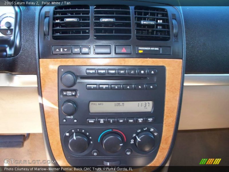 Polar White / Tan 2006 Saturn Relay 2