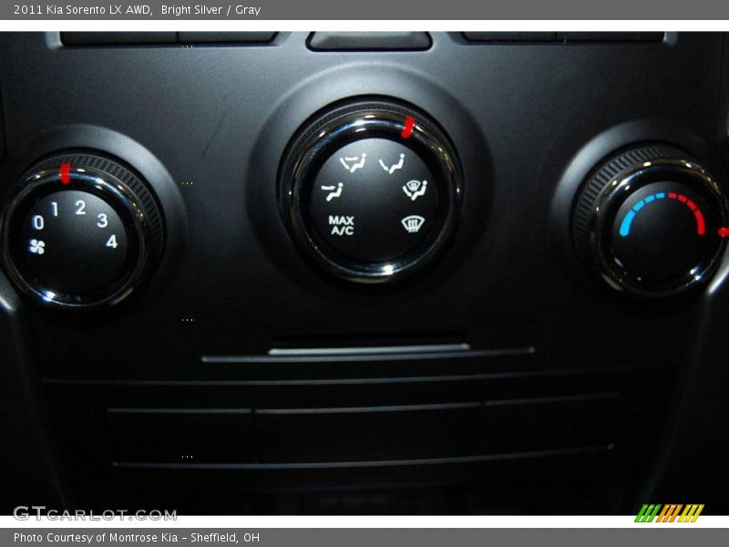 Bright Silver / Gray 2011 Kia Sorento LX AWD