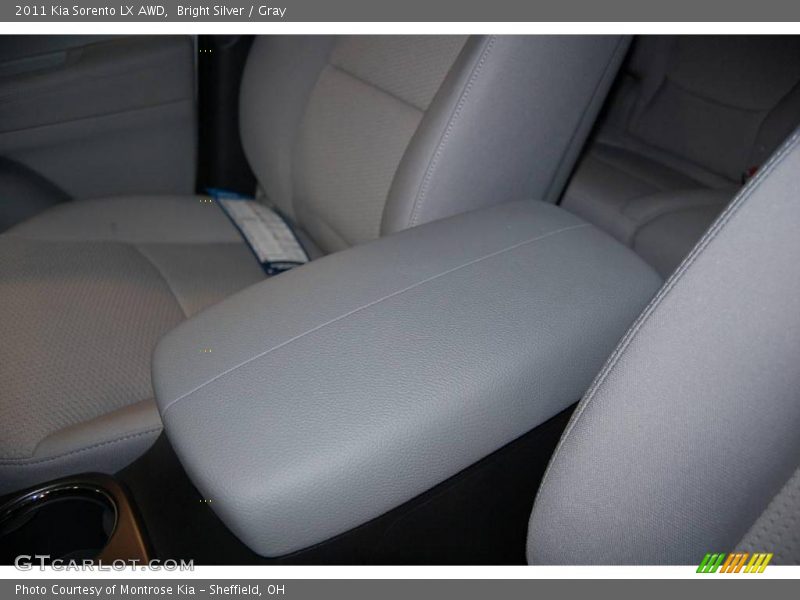 Bright Silver / Gray 2011 Kia Sorento LX AWD