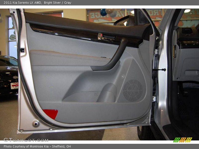 Bright Silver / Gray 2011 Kia Sorento LX AWD