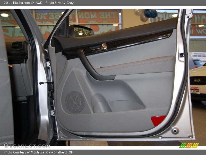 Bright Silver / Gray 2011 Kia Sorento LX AWD