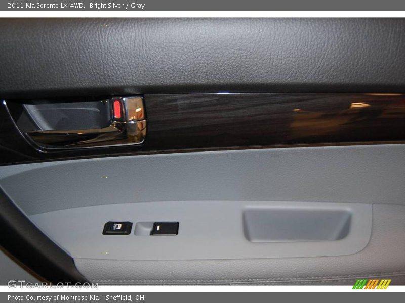 Bright Silver / Gray 2011 Kia Sorento LX AWD