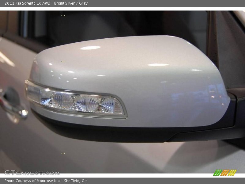 Bright Silver / Gray 2011 Kia Sorento LX AWD