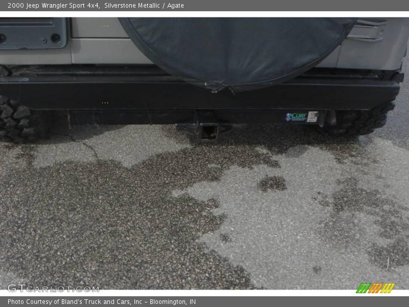 Silverstone Metallic / Agate 2000 Jeep Wrangler Sport 4x4