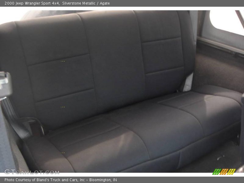 Silverstone Metallic / Agate 2000 Jeep Wrangler Sport 4x4