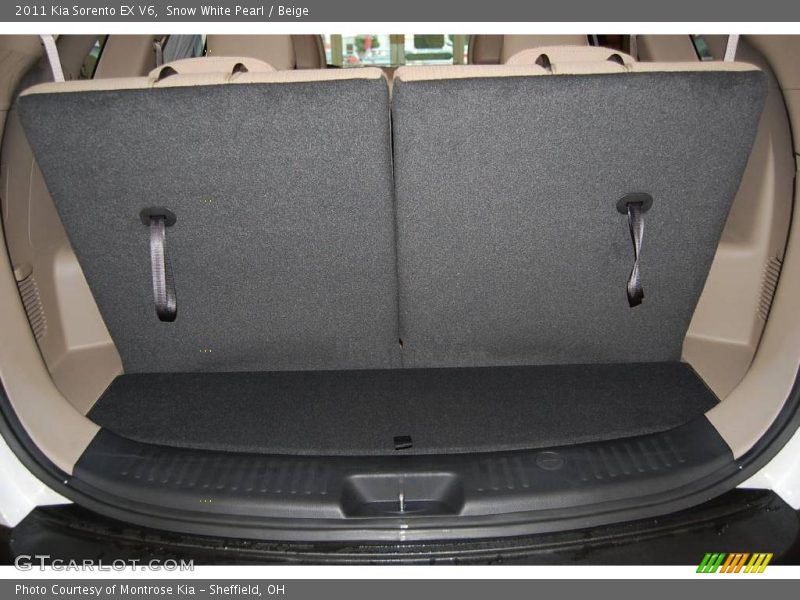 Snow White Pearl / Beige 2011 Kia Sorento EX V6