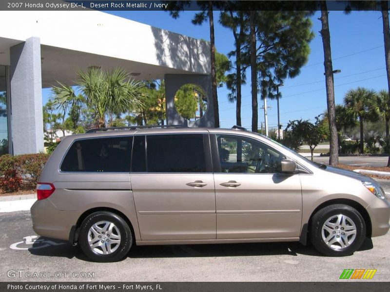 Desert Rock Metallic / Ivory 2007 Honda Odyssey EX-L