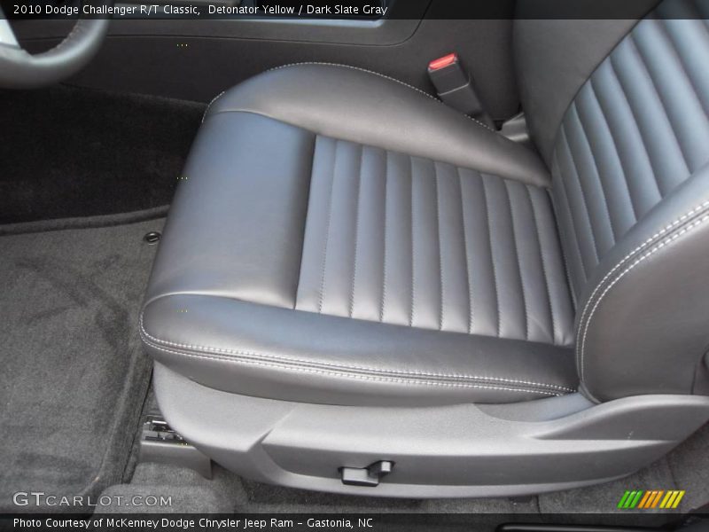 Detonator Yellow / Dark Slate Gray 2010 Dodge Challenger R/T Classic