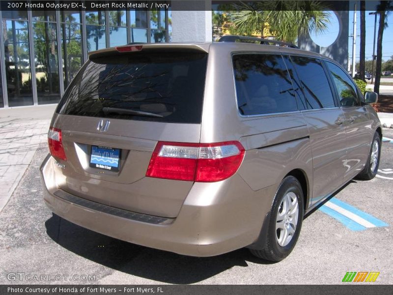 Desert Rock Metallic / Ivory 2007 Honda Odyssey EX-L