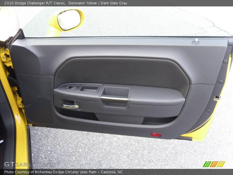 Detonator Yellow / Dark Slate Gray 2010 Dodge Challenger R/T Classic