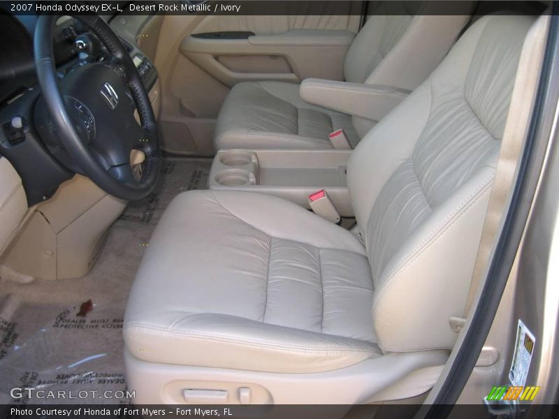 Desert Rock Metallic / Ivory 2007 Honda Odyssey EX-L