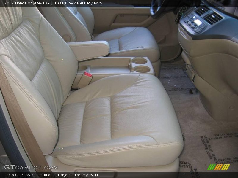 Desert Rock Metallic / Ivory 2007 Honda Odyssey EX-L