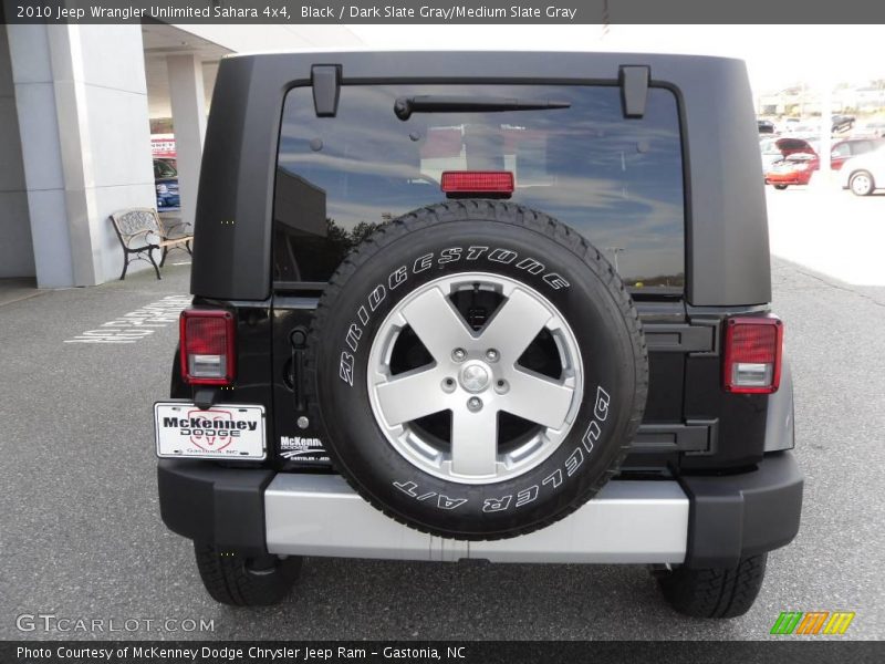 Black / Dark Slate Gray/Medium Slate Gray 2010 Jeep Wrangler Unlimited Sahara 4x4