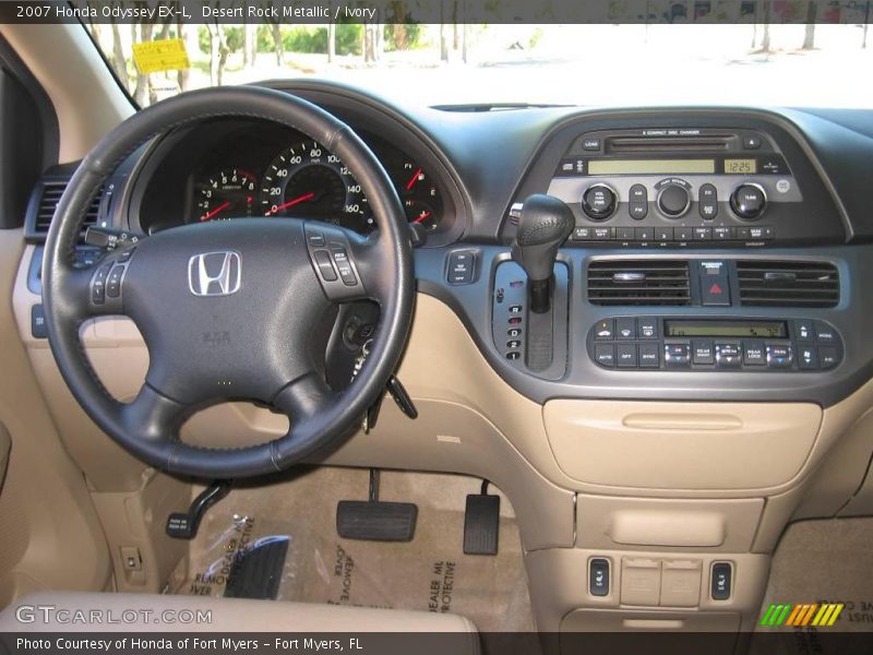 Desert Rock Metallic / Ivory 2007 Honda Odyssey EX-L