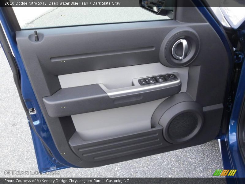 Deep Water Blue Pearl / Dark Slate Gray 2010 Dodge Nitro SXT