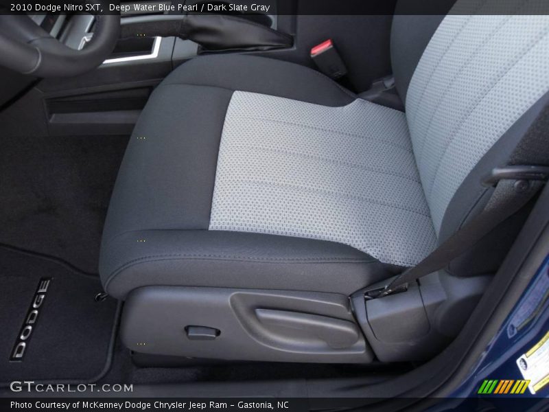 Deep Water Blue Pearl / Dark Slate Gray 2010 Dodge Nitro SXT