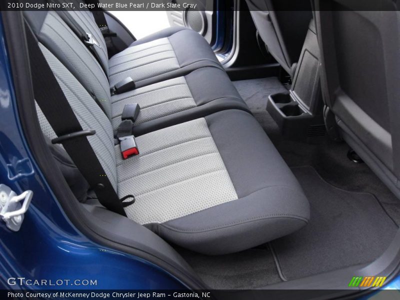 Deep Water Blue Pearl / Dark Slate Gray 2010 Dodge Nitro SXT