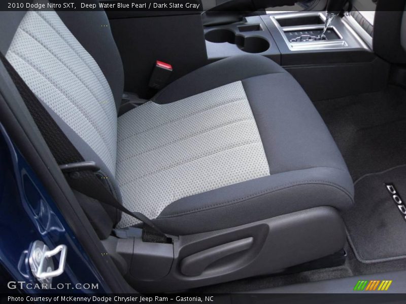 Deep Water Blue Pearl / Dark Slate Gray 2010 Dodge Nitro SXT