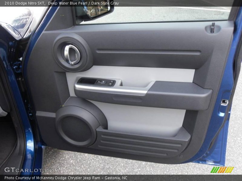 Deep Water Blue Pearl / Dark Slate Gray 2010 Dodge Nitro SXT