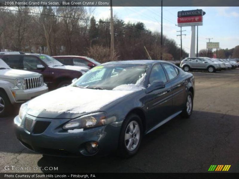 Blue Green Crystal / Ebony 2006 Pontiac Grand Prix Sedan