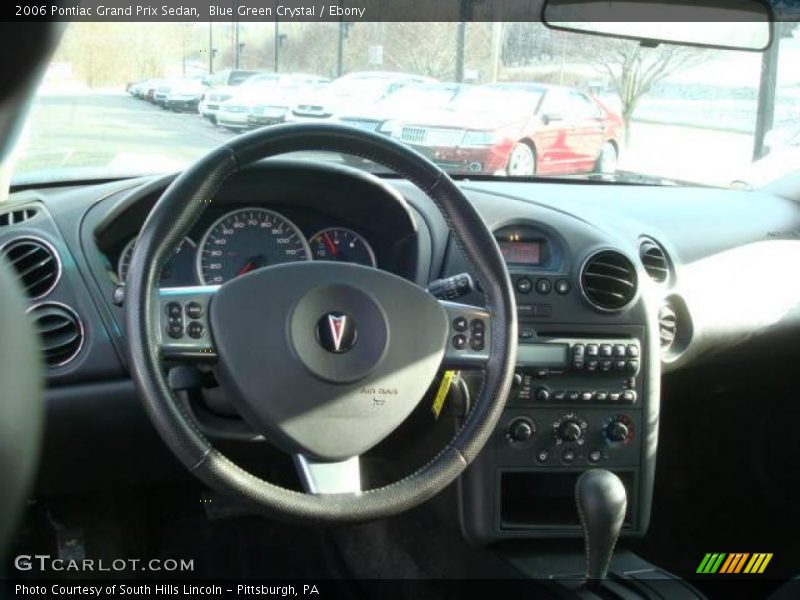 Blue Green Crystal / Ebony 2006 Pontiac Grand Prix Sedan