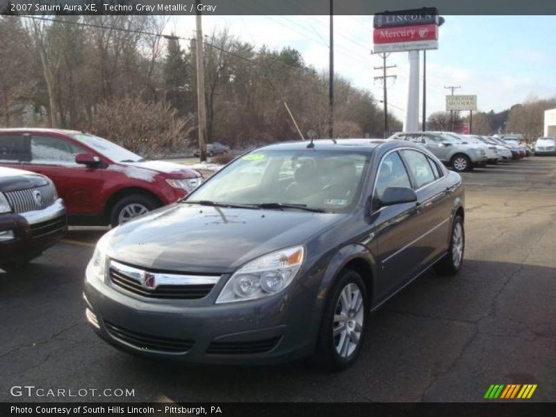 Techno Gray Metallic / Gray 2007 Saturn Aura XE