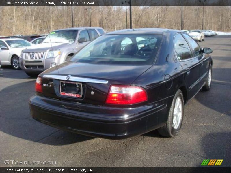 Black / Dark Charcoal 2005 Mercury Sable LS Sedan