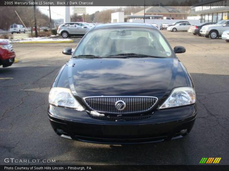 Black / Dark Charcoal 2005 Mercury Sable LS Sedan