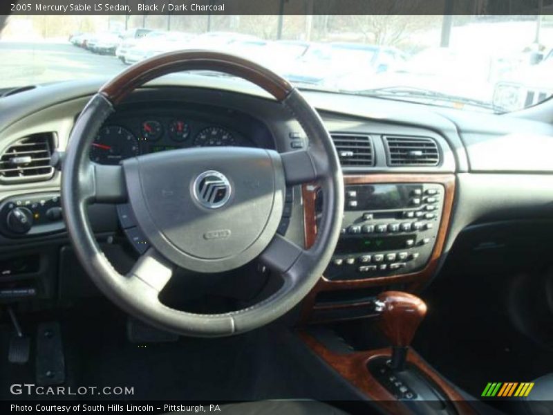 Black / Dark Charcoal 2005 Mercury Sable LS Sedan