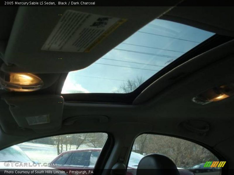 Black / Dark Charcoal 2005 Mercury Sable LS Sedan