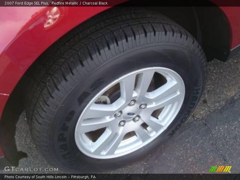 Redfire Metallic / Charcoal Black 2007 Ford Edge SEL Plus