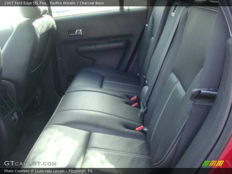 Redfire Metallic / Charcoal Black 2007 Ford Edge SEL Plus