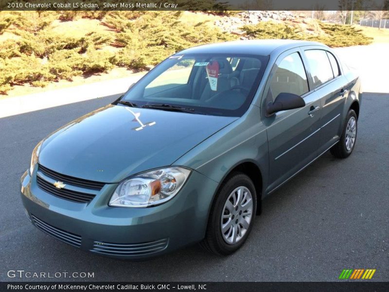 Silver Moss Metallic / Gray 2010 Chevrolet Cobalt LS Sedan