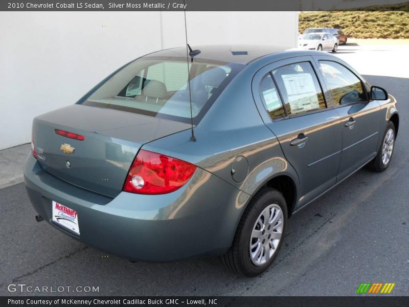 Silver Moss Metallic / Gray 2010 Chevrolet Cobalt LS Sedan