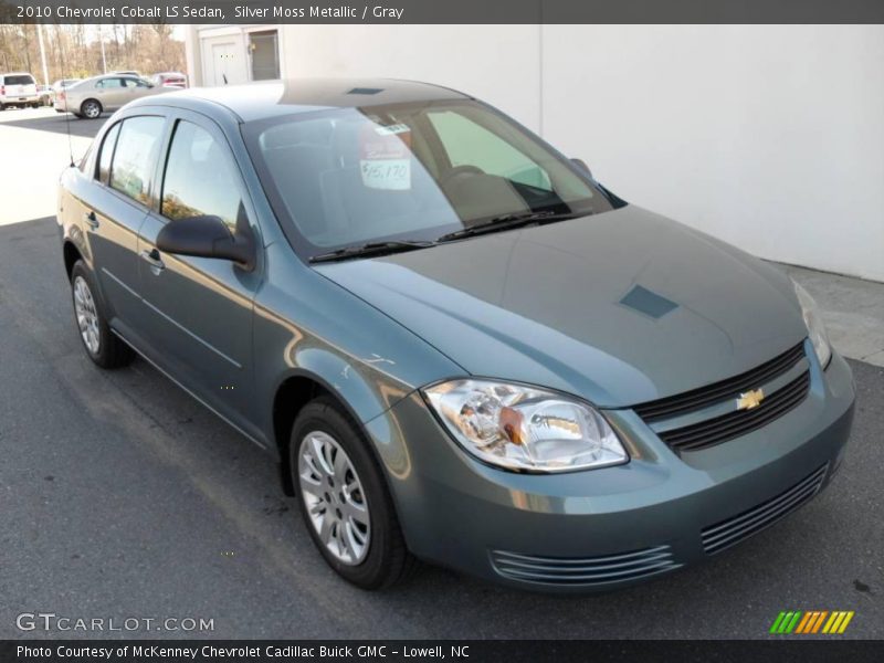 Silver Moss Metallic / Gray 2010 Chevrolet Cobalt LS Sedan