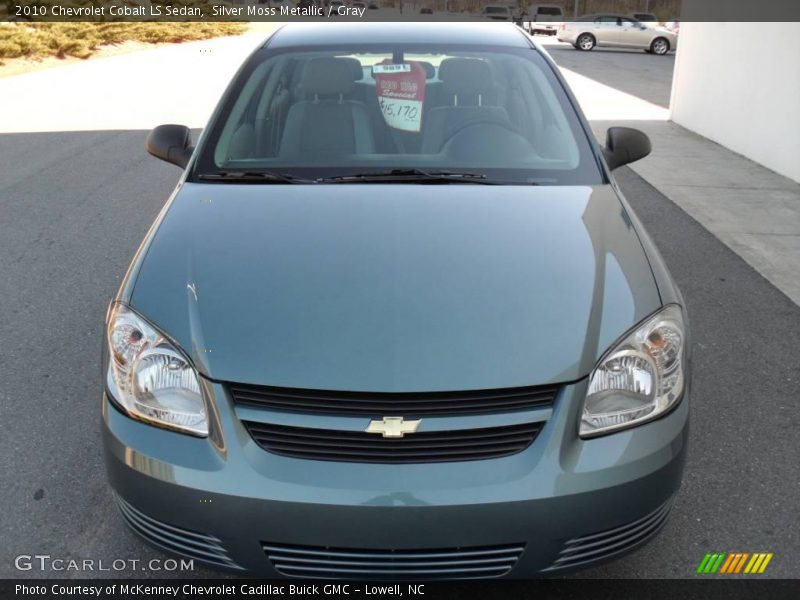 Silver Moss Metallic / Gray 2010 Chevrolet Cobalt LS Sedan