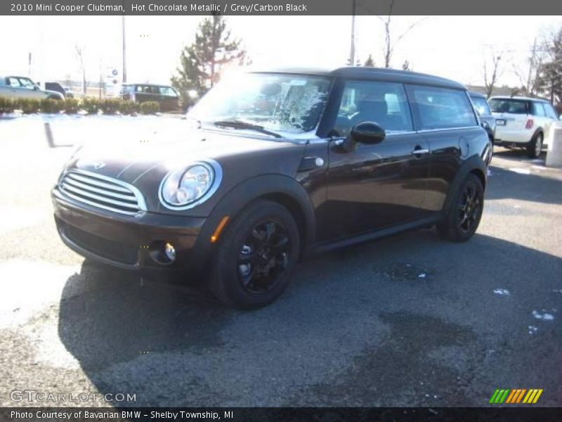 Hot Chocolate Metallic / Grey/Carbon Black 2010 Mini Cooper Clubman