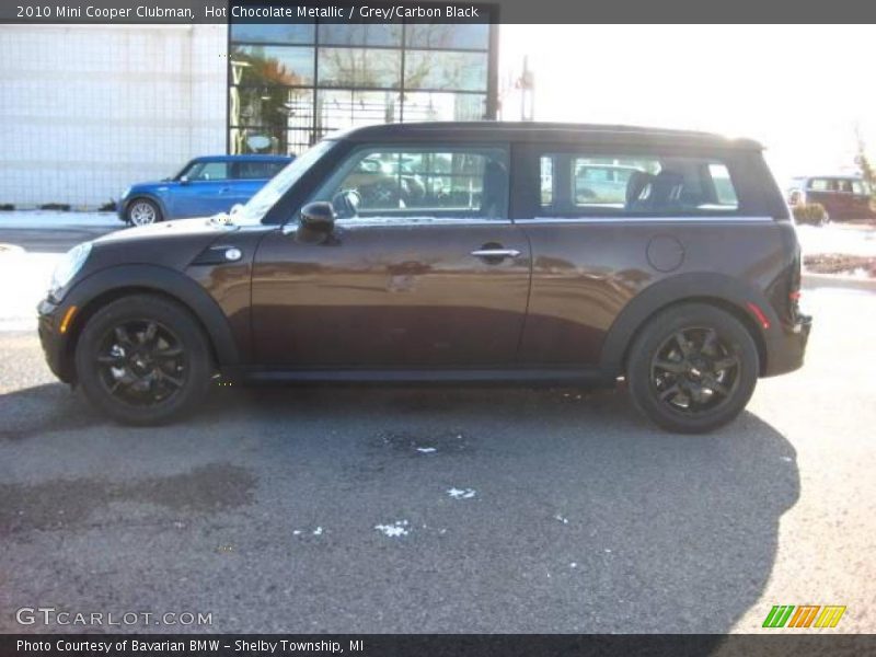 Hot Chocolate Metallic / Grey/Carbon Black 2010 Mini Cooper Clubman