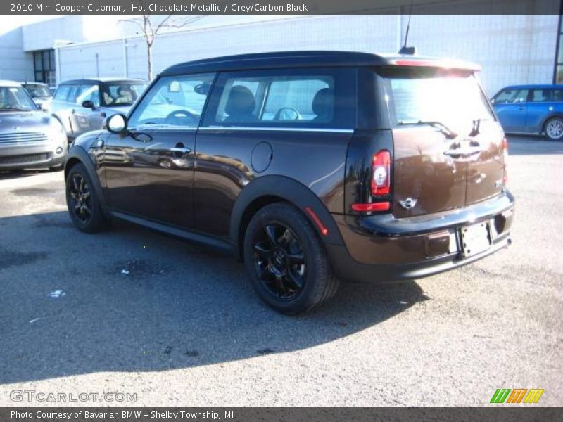 Hot Chocolate Metallic / Grey/Carbon Black 2010 Mini Cooper Clubman