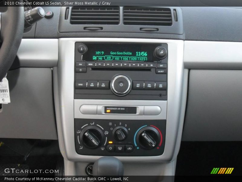 Silver Moss Metallic / Gray 2010 Chevrolet Cobalt LS Sedan