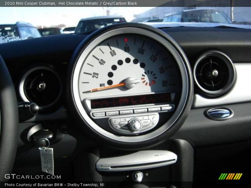 Hot Chocolate Metallic / Grey/Carbon Black 2010 Mini Cooper Clubman