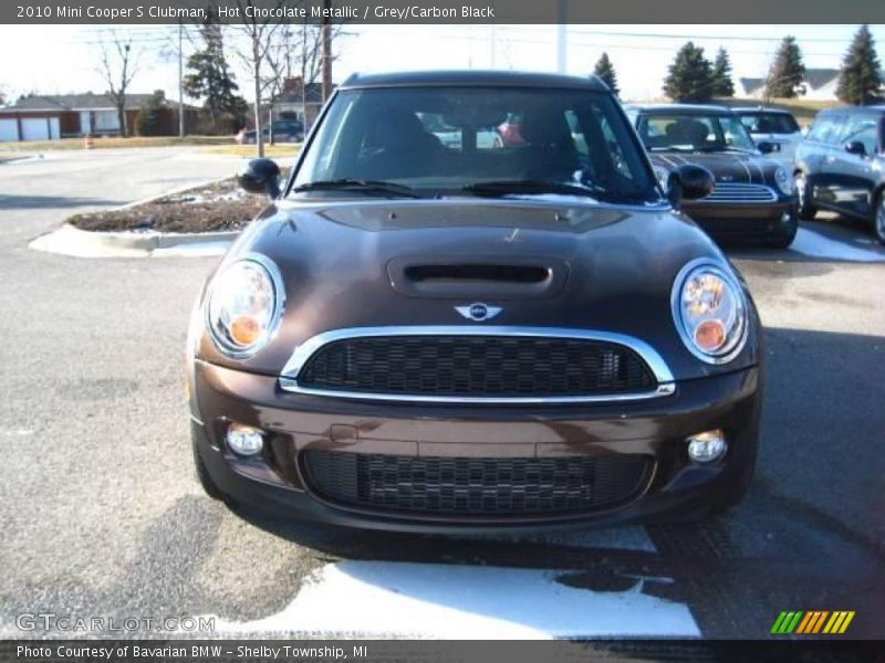 Hot Chocolate Metallic / Grey/Carbon Black 2010 Mini Cooper S Clubman
