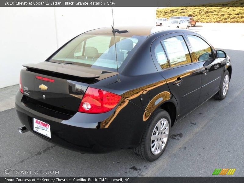 Black Granite Metallic / Gray 2010 Chevrolet Cobalt LS Sedan