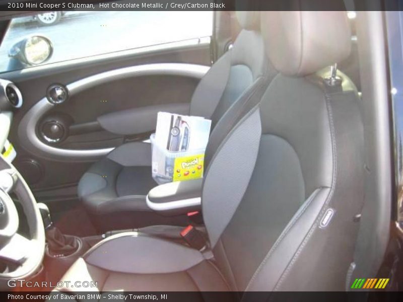 Hot Chocolate Metallic / Grey/Carbon Black 2010 Mini Cooper S Clubman