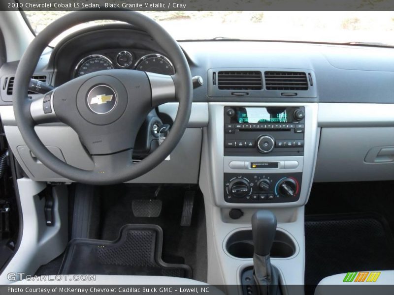 Black Granite Metallic / Gray 2010 Chevrolet Cobalt LS Sedan