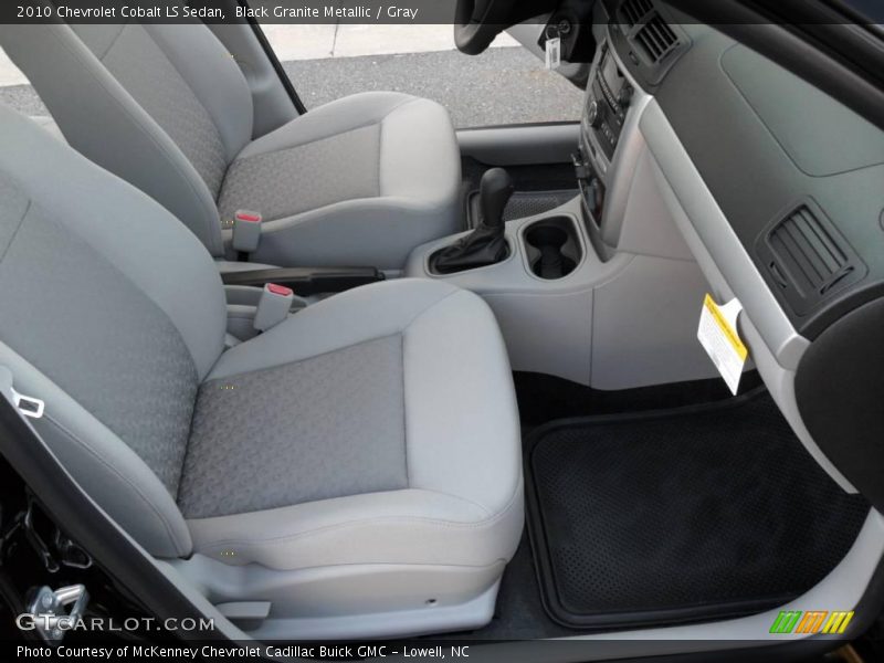 Black Granite Metallic / Gray 2010 Chevrolet Cobalt LS Sedan
