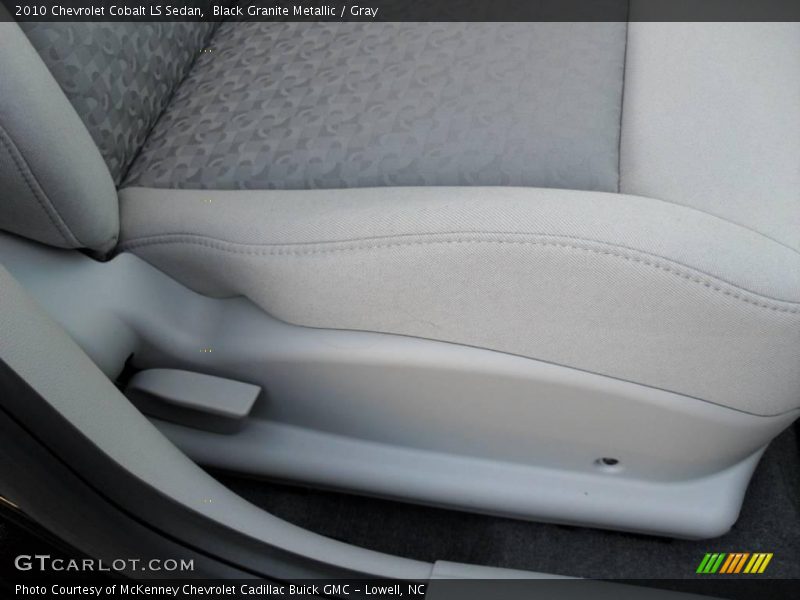 Black Granite Metallic / Gray 2010 Chevrolet Cobalt LS Sedan