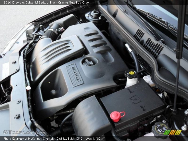 Black Granite Metallic / Gray 2010 Chevrolet Cobalt LS Sedan